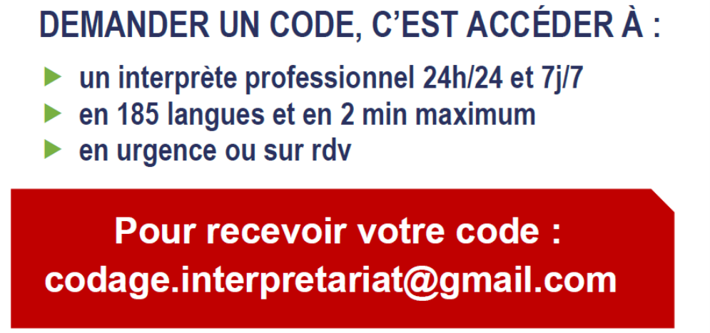 contact interprétariat