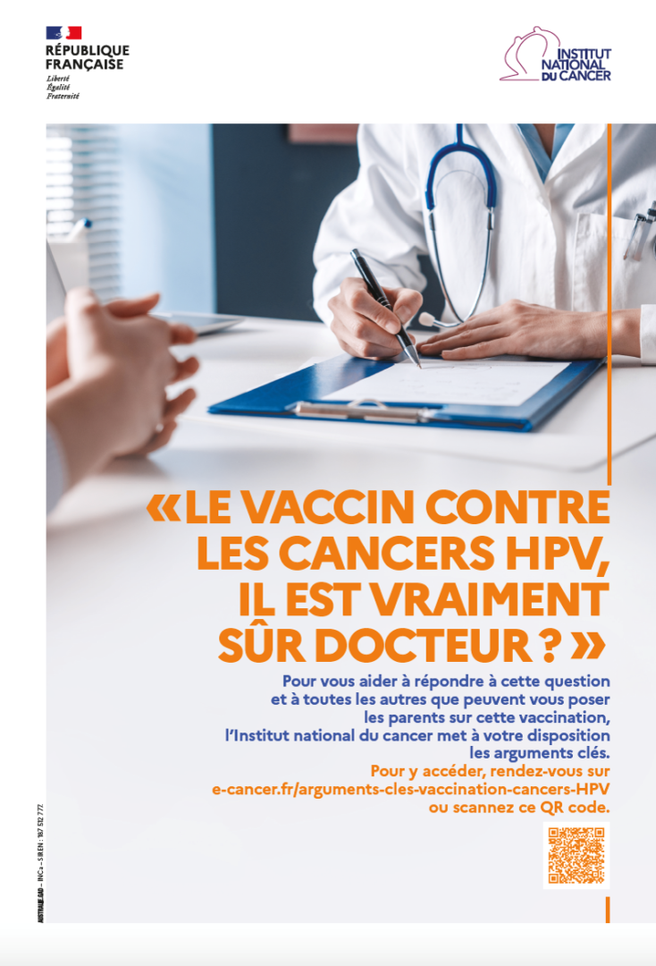 Affiche Vaccin HPV PS